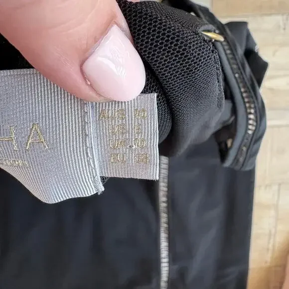 Misha Collection Katie Midi Pencil Dress Size 6 - Picture 5 of 8